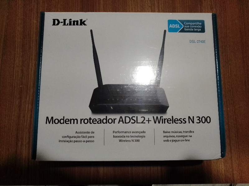 Leilão Online - Lote com: 2 unidades de MODEM ROTEADOR ADSL WIRELE