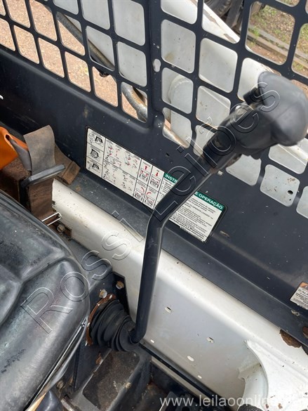 Leilão Online MINICARREGADEIRA BOBCAT MOD S130 ANO 2012