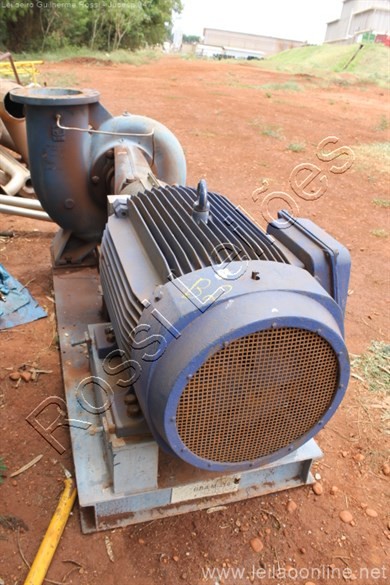 Leilão Online - TAG.: M-216 Descrição: CONJUNTO MOTOR E BOMBA T