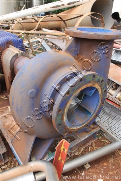 Leilão Online - TAG.: M-192 Descrição: CONJUNTO MOTOR E BOMBA TO