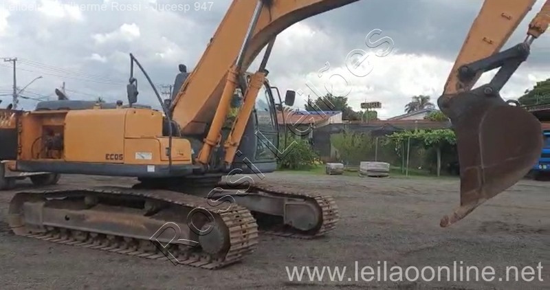 Leilão Online - [ VÍDEO ] ESCAVADEIRA HYUNDAI R250LC7 ANO 2008 HORIM