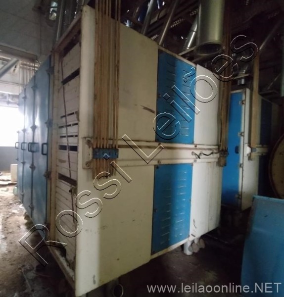 Leilão Online Plansifter modelo MPAG 8/25 Marca Buhler 26 peneira