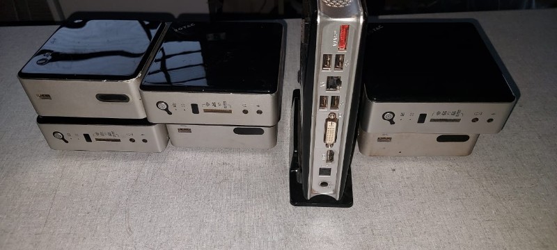 Leilão Online - Lote com: 7 mini pc com 3 fontes