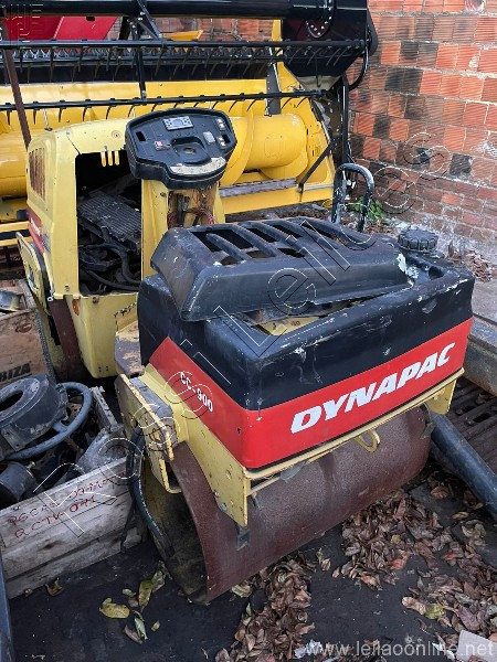 Leilão Online - Mini rolo compactador Dynapac sem motor , no estado