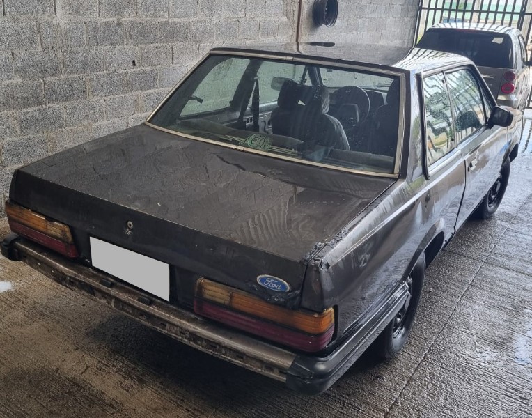 Leilão Online - FORD/DEL REY; 1983/1984; MARROM; ALCOOL - NÃO FUNCIO