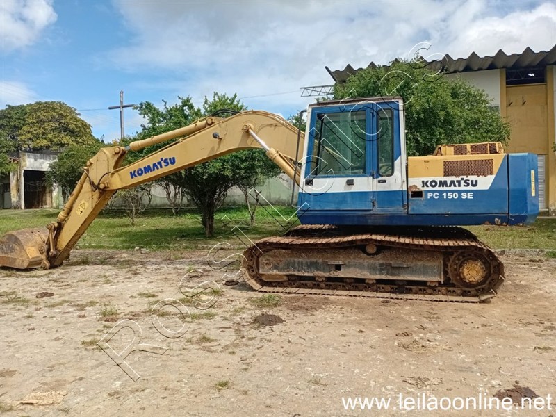 Leilão Online | ESCAVADEIRA KOMATSU MOD. PC150 ANO 1998/1999 - BOMBA