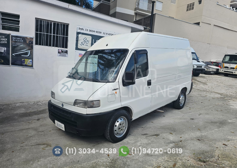 veja o vídeo!! FIAT/DUCATO MAXI; 2001/2002; BRANCA; DIESEL - FUNCIONANDO