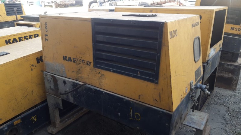 COMPRESSOR PARAFUSO KAESER M20 DIESEL 71CFM