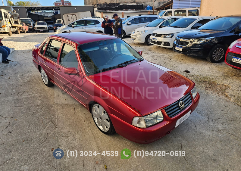 veja o vídeo!! VW/SANTANA PATRULHEIRO; 2006/2006; VERMELHA; GASOLINA - FUNCIONANDO - LEGALIZADO