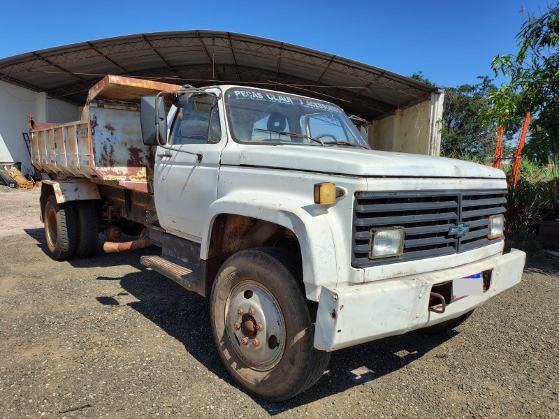veja o vídeo!! GM/CHEVROLET 11000; 1986/1986; BRANCA; DIESEL; MOTOR PERKINS - FUNCIONANDO