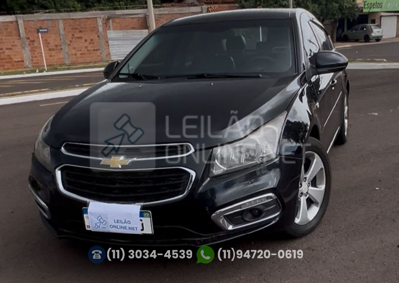 veja o vídeo!! CHEVROLET/CRUZE LT NB; 2012/2012; PRETA; ALCO./GASOL. - FUNCIONANDO - IPVA 2025 OK