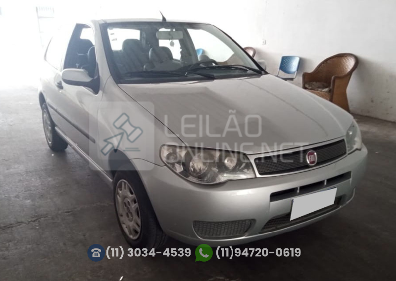 FIAT/PALIO FIRE ECONOMY; 2010/2010; PRATA; ALCO./GASOL. - FUNCIONANDO