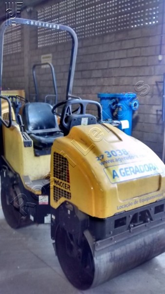 Leilão Online - ROLO COMPACTADOR LISO GASOLINA - 2 ROLOS X 1 TON TAG