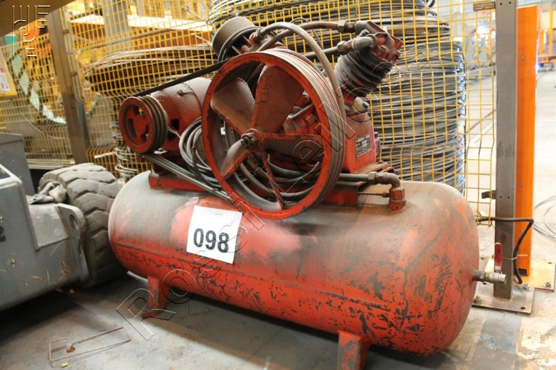 Leilão Online COMPRESSOR DE AR DRESSER W20/60SD; PMTA 12,3 KGF/CM²