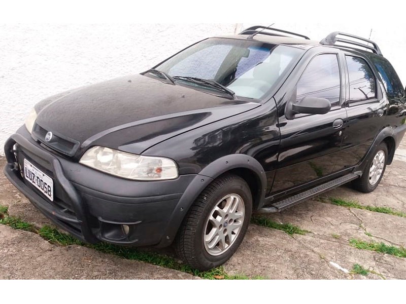 Leilão Online - FIAT; PALIO WEEKEND ADVENTURE; 2003/2004; PRETA; GASO