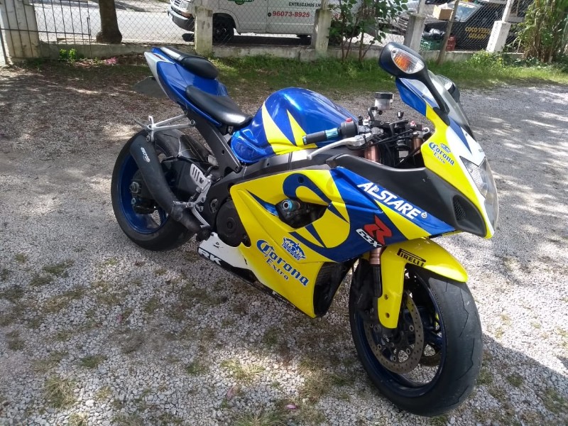 Leilão Online - JTA/ SUZUKI GSXR 1000; 2007/2007; AZUL; GASOLINA