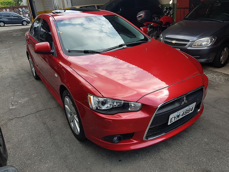 Leilão Online MITSUBISHI; LANCER 2.0 GT "CVT", 2011/2012; VERMELHA;