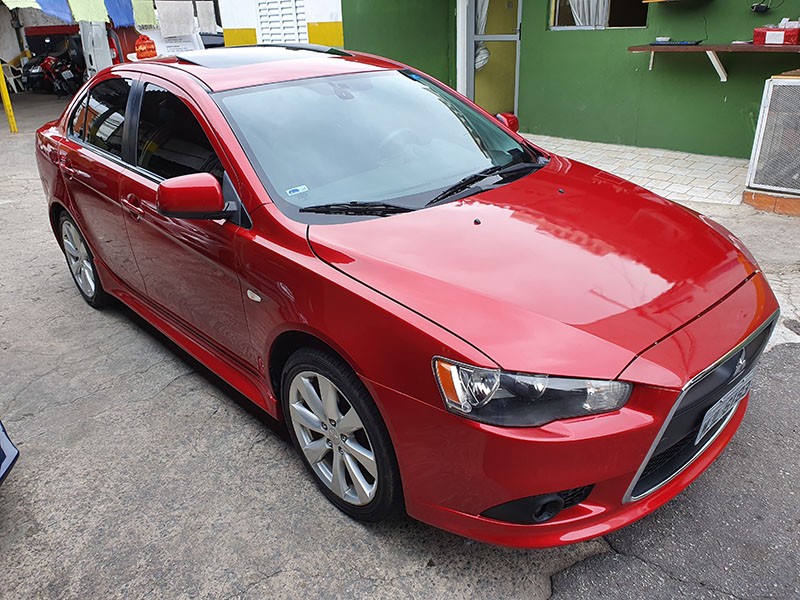 Leilão Online MITSUBISHI; LANCER 2.0 "GT CVT", 2011/2012; VERMELHA,
