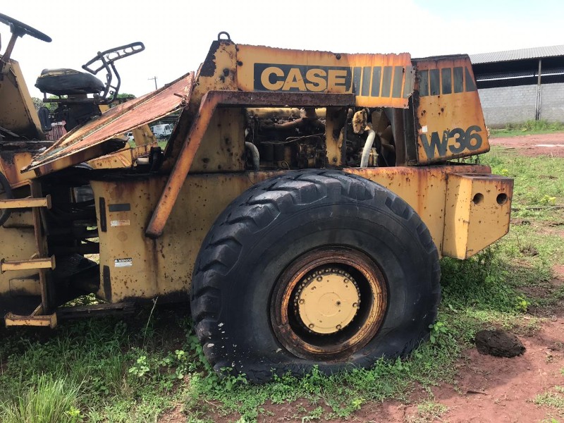 Leilão Online - Sucata de Case W36 Motor Scania